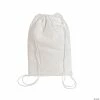 Best deal 🛒 DIY Medium White Canvas Drawstring Bags - 48 Pc. ❤️