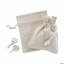 Best Pirce 🔔 DIY Mini Canvas Drawstring Bags - 12 Pc. ❤️