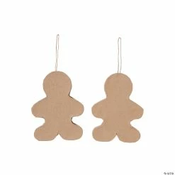 Buy ✔️ DIY Papier-Mâché Gingerbread Ornaments - 12 Pc. ✨