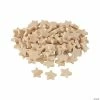Promo ⌛ DIY Small Unfinished Wood Star Shapes - 100 Pc. ❤️