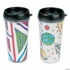 Coupon ⭐ DIY Travel Mugs - 6 Ct. ⌛ -Cheap Christmas Crafts Store diy travel mugs 6 ct 57 9510 a02