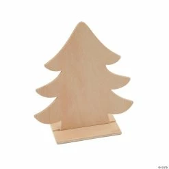 Coupon ⭐ DIY Unfinished Wood 🎅 Christmas Tree Stand-Ups - Makes 12 😍