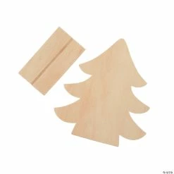 Coupon ⭐ DIY Unfinished Wood 🎅 Christmas Tree Stand-Ups - Makes 12 😍 -Cheap Christmas Crafts Store diy unfinished wood christmas tree stand ups makes 1213750101 a02