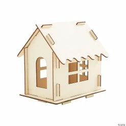 Best Pirce 🥰 DIY Unfinished Wood Gingerbread Houses - 12 Pc. 🥰