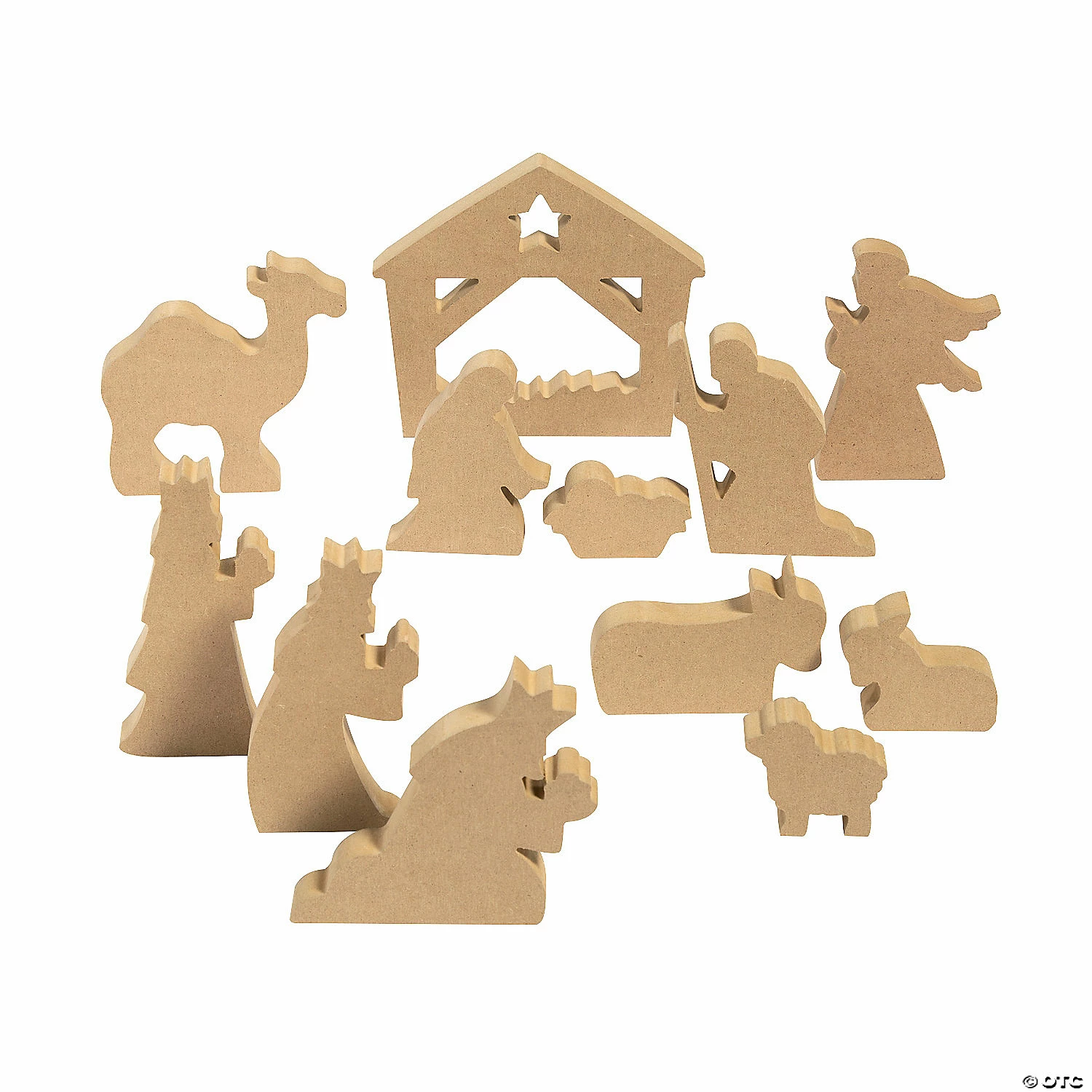 Deals ๐ DIY Unfinished Wood Nativity Set - 12 Pc. ๐ 1 Deals ๐ DIY Unfinished Wood Nativity Set - 12 Pc. ๐