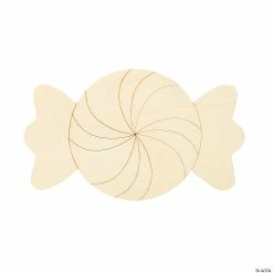 Budget 😉 DIY Unfinished Wood Peppermint 🍬 Candy Sign 🧨