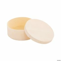 Top 10 ⭐ DIY Unfinished Wood Round Boxes - 12 Pc. 🎁