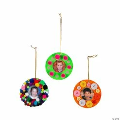 Buy 🎁 DIY Unfinished Wood Round Picture Frame Ornaments - 12 Pc. 💯 -Cheap Christmas Crafts Store diy unfinished wood round picture frame ornaments 12 pc 13950350 a02