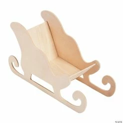 Best reviews of 🛒 DIY Unfinished Wood Sleighs - 3 Pc. 😍