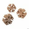 Budget 🌟 DIY Unfinished Wood Snowflake Tabletop Decor - 6 Pc. 👏