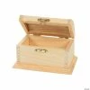 Hot Sale 🔥 DIY Unfinished Wood Treasure Boxes - 12 Pc. 👏