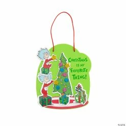 Buy 🤩 Dr. Seuss™ My Favorite 🎄 Christmas Things Sign Craft Kit - Makes 12 ✔️