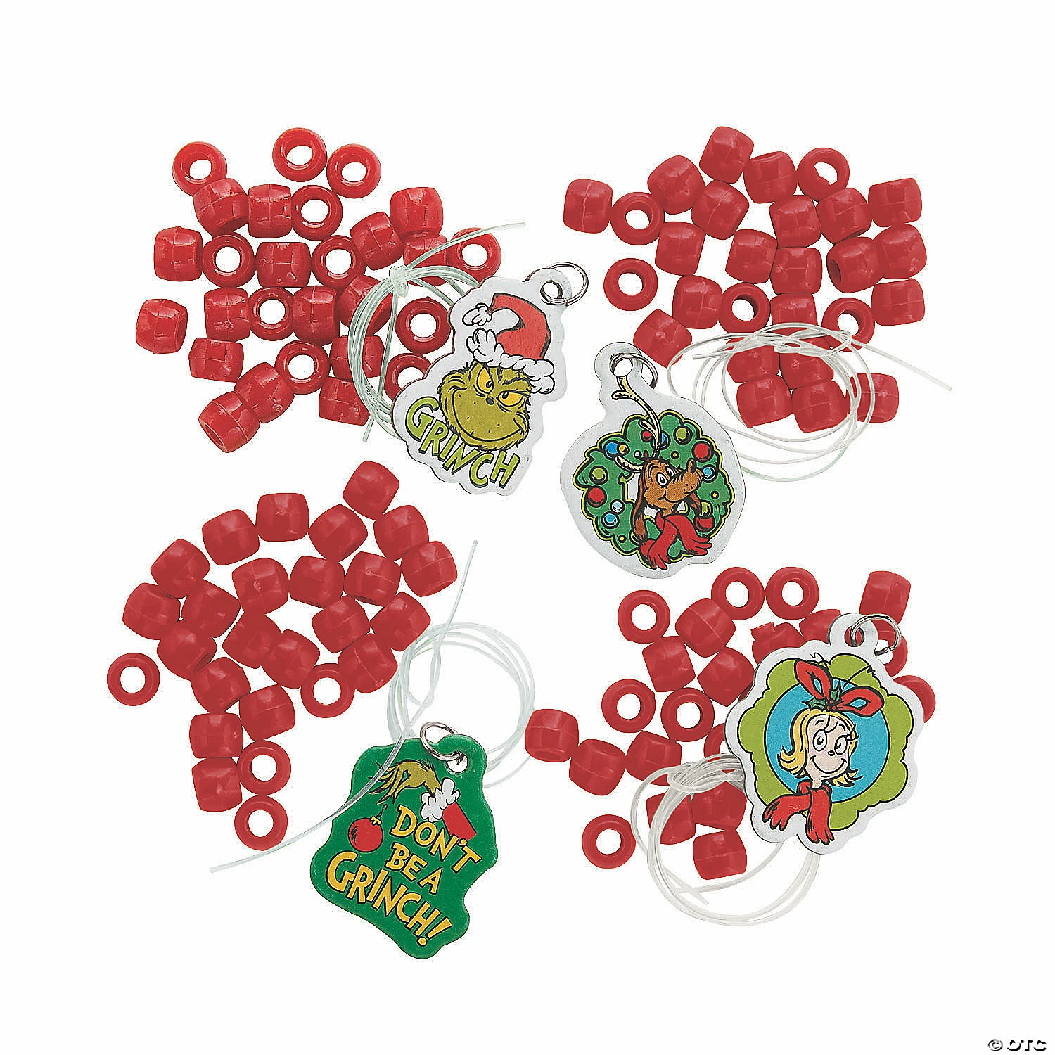 Flash Sale π Dr. Seussβ’ The Grinch Beaded Charm Bracelet Craft Kit - Makes 12 π 2 Flash Sale π Dr. Seussβ’ The Grinch Beaded Charm Bracelet Craft Kit - Makes 12 π - Image 2