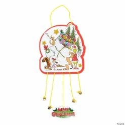 Best Sale 😀 Dr. Seuss™ The Grinch Jingle Bell Sign Craft Kit - Makes 12 👏