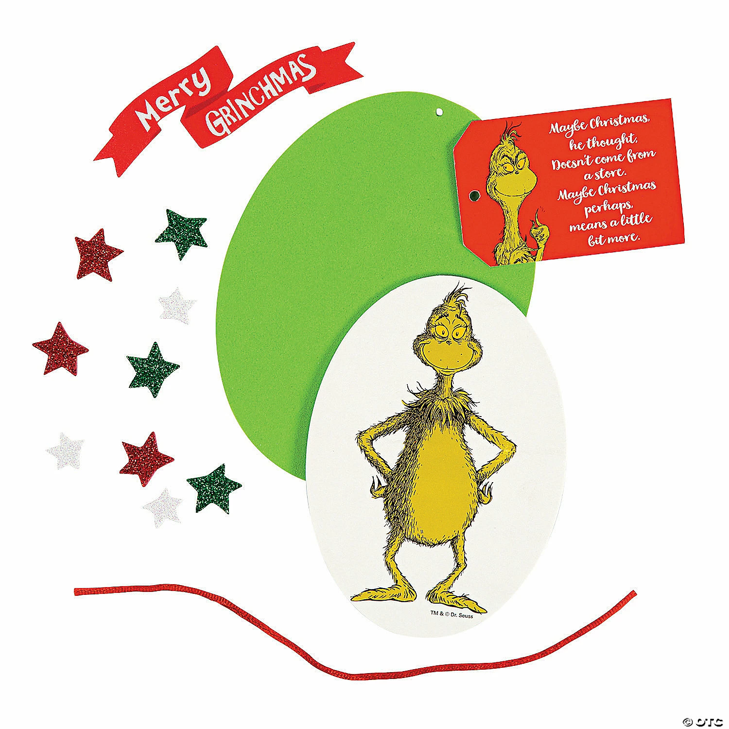 Coupon 🎁 Dr. Seuss™ The Grinch Ornament Craft Kit - Makes 12 ❤️ 2 Coupon 🎁 Dr. Seuss™ The Grinch Ornament Craft Kit - Makes 12 ❤️ - Image 2