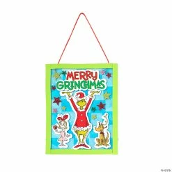 Best reviews of ⌛ Dr. Seuss™ The Grinch Tissue Paper 🎁 Christmas Sign Craft Kit - Makes 12 🌟