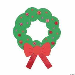 Deals 🛒 Fabulous Foam Jumbo Holiday Wreaths - 24 Pc. 🎉