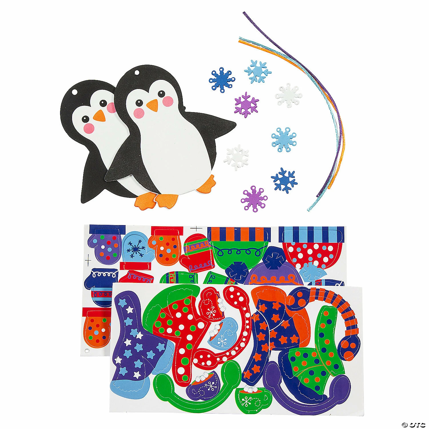Wholesale π Fabulous Foam Penguin β Christmas Ornaments - Makes 12 π 2 Wholesale π Fabulous Foam Penguin β Christmas Ornaments - Makes 12 π - Image 2