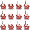 Deals 🌟 FITNATE 12PCS Anti-Rust Santa Claus &Sled Shower Curtain Hooks 👍