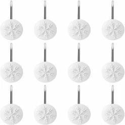 Top 10 🎉 FITNATE 12PCS Anti-Rust Shower Curtain Hooks White 😉