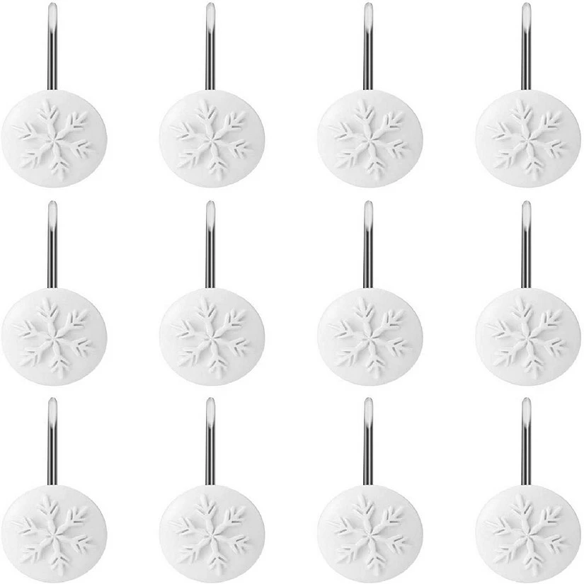 Top 10 π FITNATE 12PCS Anti-Rust Shower Curtain Hooks White π 1 Top 10 π FITNATE 12PCS Anti-Rust Shower Curtain Hooks White π