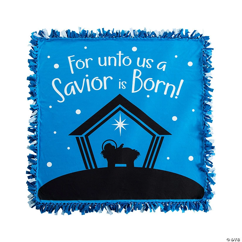 Buy β Fleece Nativity Tied Throw Craft Kit - Makes 1 π― 1 Buy β Fleece Nativity Tied Throw Craft Kit - Makes 1 π―