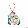 Deals 🤩 Fleece Navidad Glitter Ornament Craft Kit - Makes 12 ✔️