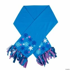 Deals 😉 Fleece Snowflake Scarf Kit - Makes 6 🛒