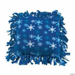 Wholesale ❤️ Fleece Winter Tied Pillow Craft Kit - Makes 6 ⌛