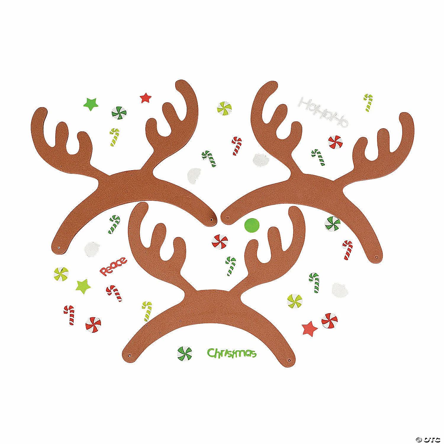 Deals π Foam Reindeer Antlers with Stickers - 12 Pc. β 2 Deals π Foam Reindeer Antlers with Stickers - 12 Pc. β - Image 2
