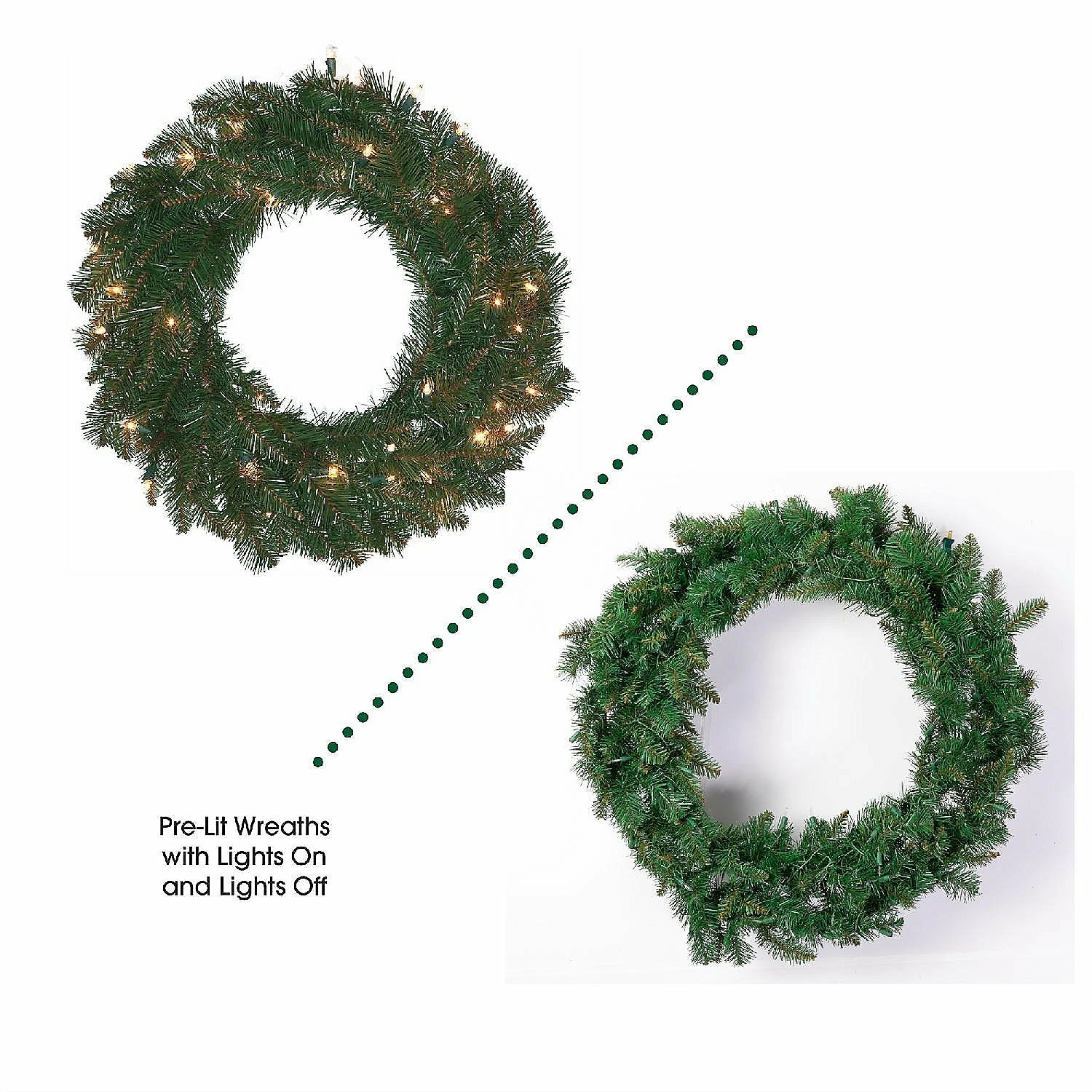 Cheapest β€οΈ Garden Elements Diameter Douglas Fir Electrical π Christmas Wreath- Clear Lights- 60 π 2 Cheapest β€οΈ Garden Elements Diameter Douglas Fir Electrical π Christmas Wreath- Clear Lights- 60 π - Image 2
