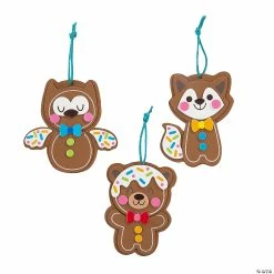 Flash Sale π Gingerbread Animal π Christmas Craft Kit - Makes 12. π₯