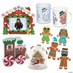 Hot Sale 🌟 Gingerbread Boredom Buster Kit - 60 Pc. 🎁