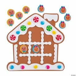 Outlet β¨ Gingerbread Tic-Tac-Toe Game Craft Kit - Makes 12 π―