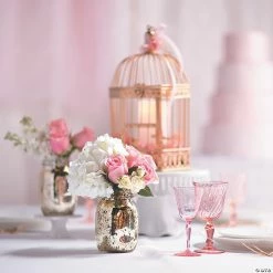 Best Pirce 👏 Gold Mercury Mason Jars - 12 Pc. ⌛ -Cheap Christmas Crafts Store gold mercury mason jars 12 pc 13759764 a02