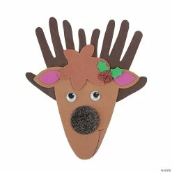 Wholesale ❤️ Handprint Reindeer Craft Kit - Makes 12 🎁