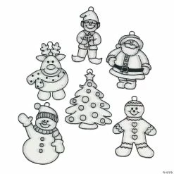 Outlet 🤩 Happy Holidays Suncatchers - 24 Pc. 🧨