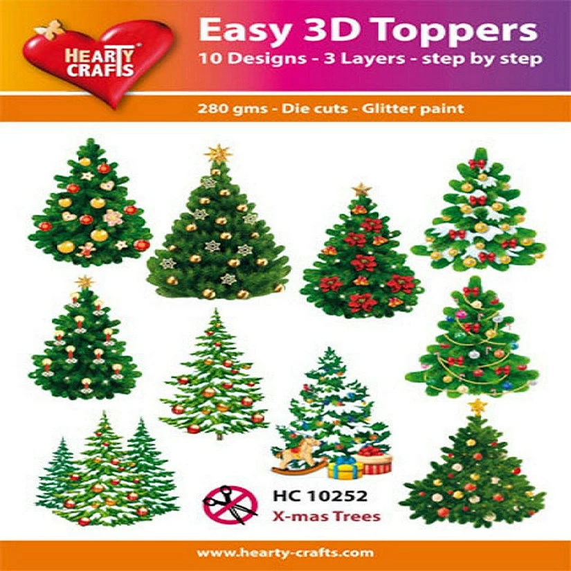 Cheap π Hearty Crafts Easy 3D π Christmas Trees π 1 Cheap π Hearty Crafts Easy 3D π Christmas Trees π