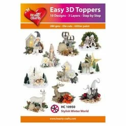 Coupon ✔️ Hearty Crafts Easy 3D Toppers Stylish Winter World 🎉