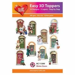 Outlet 😉 Hearty Crafts Easy 3D Toppers Winter Doors ✨