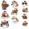 Buy 🤩 Hearty Crafts Easy3D Precut Toppers Snowmen ✔️