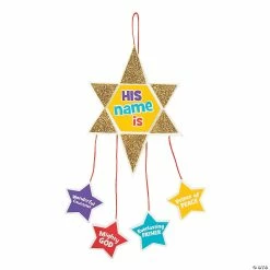 Promo 👏 His Name Shall Be Sign Craft Kit- Makes 12 😉