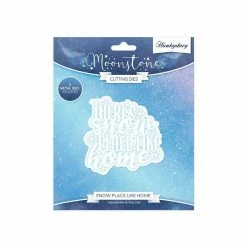 Brand new ⌛ Hunkydory Crafts Moonstone Dies Snow Place Like Home 🌟