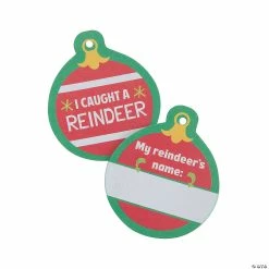 Deals 🧨 I Caught a Reindeer Jar Craft Kit - Makes 6 ❤️ -Cheap Christmas Crafts Store i caught a reindeer jar craft kit makes 614091786 a02