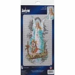 Cheapest ⭐ Janlynn Cross Stitch Kit Guardian Angel 😍