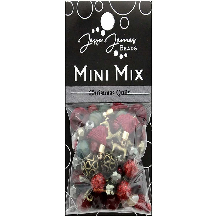 Brand new โค๏ธ Jesse James Bead Mini Mix ๐ Christmas Quilt โญ 1 Brand new โค๏ธ Jesse James Bead Mini Mix ๐ Christmas Quilt โญ