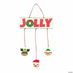 Promo 👍 Jolly 🎄 Christmas Mobile Craft Kit - Makes 12 ✨