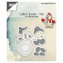 New 😀 Joy! Crafts Die Snowman Yotr 🧨