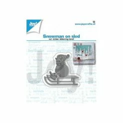 Coupon 🌟 Joy! Crafts Die Snowmen On A Sled 🎁