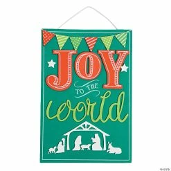 Wholesale 😍 Joy to the World Sign Craft Kit- Makes 12 ✔️